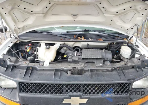 2012 Chevrolet Express 2500 Work Van from USA, damaged, VIN 1GCWGFCA5C1143411